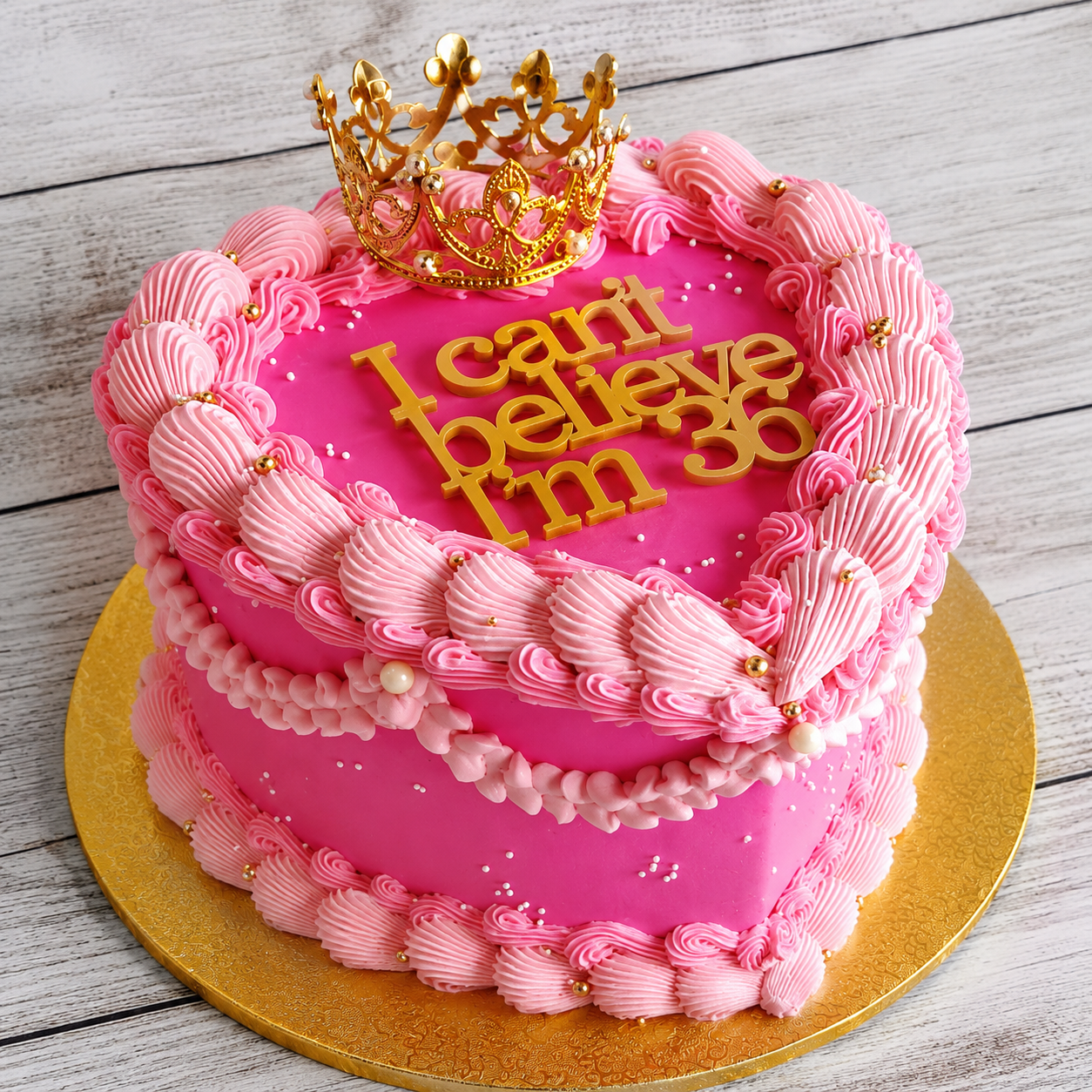 Classic Heart Cake