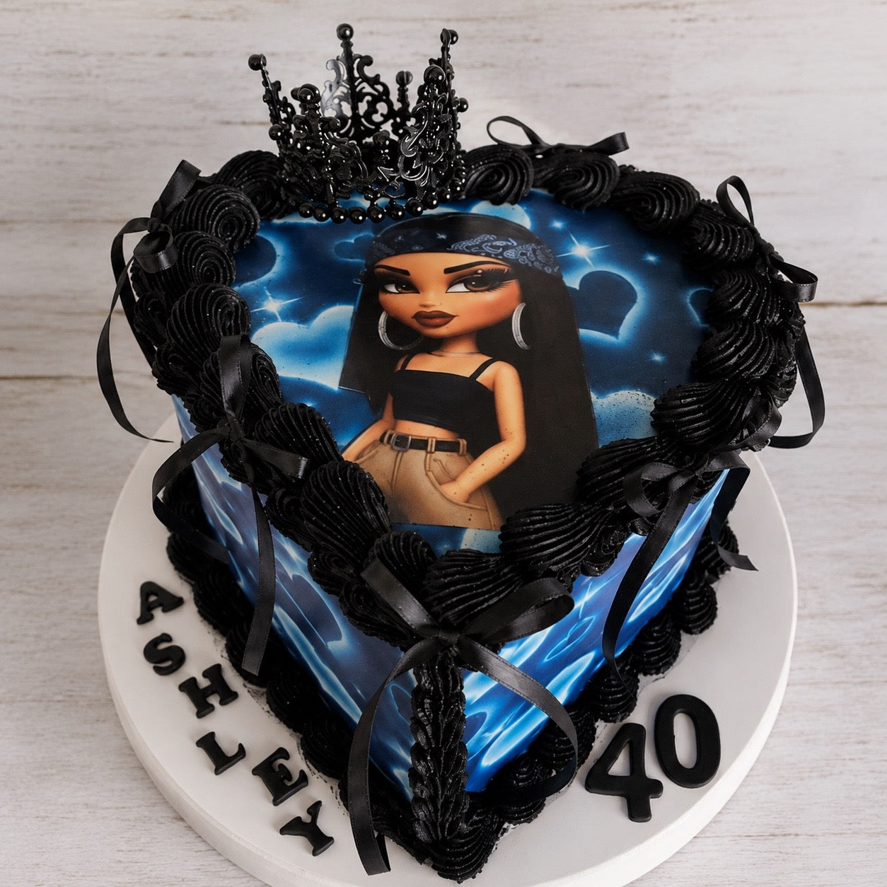 Luxury Heart Cake