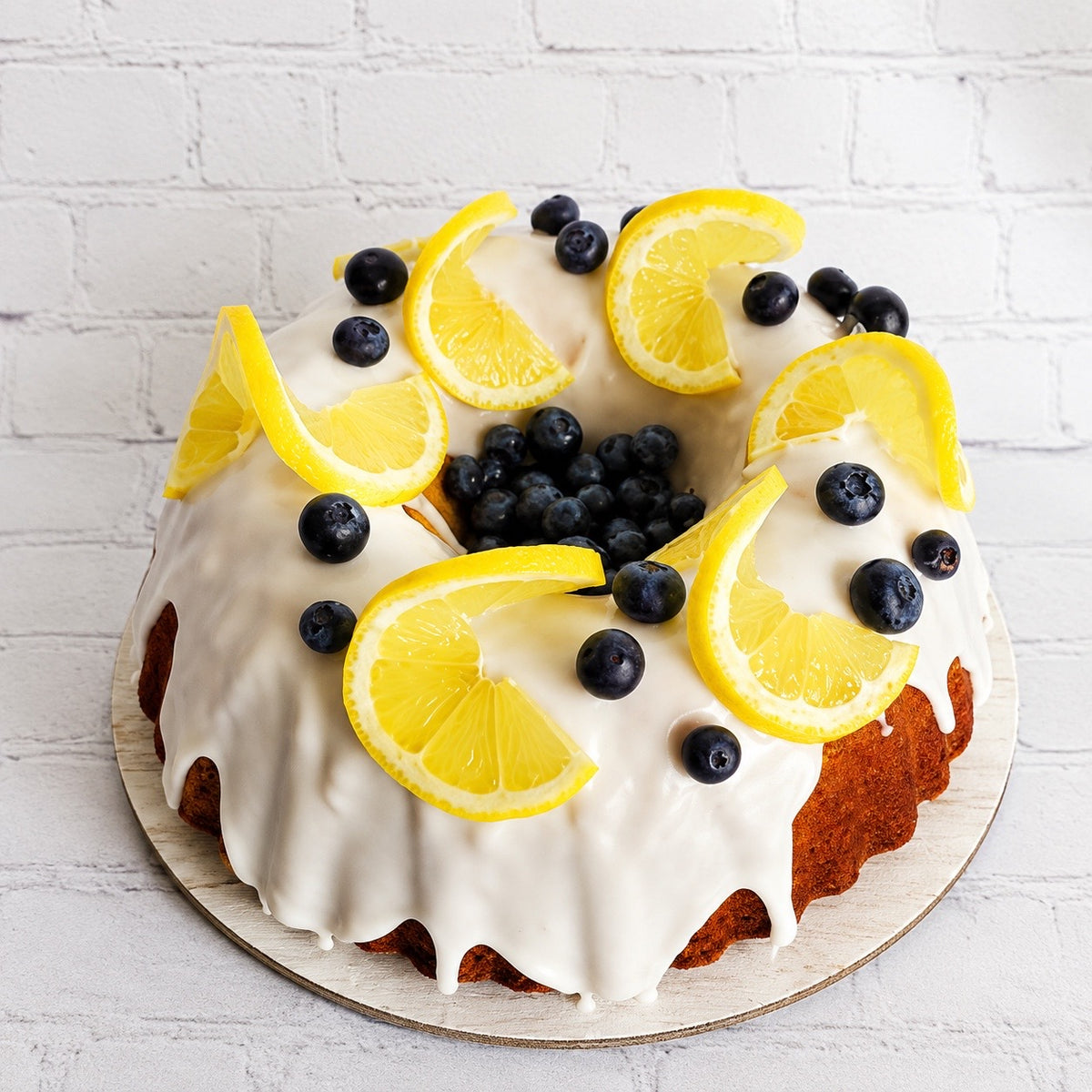 Lemon Blueberry Pound Cake
