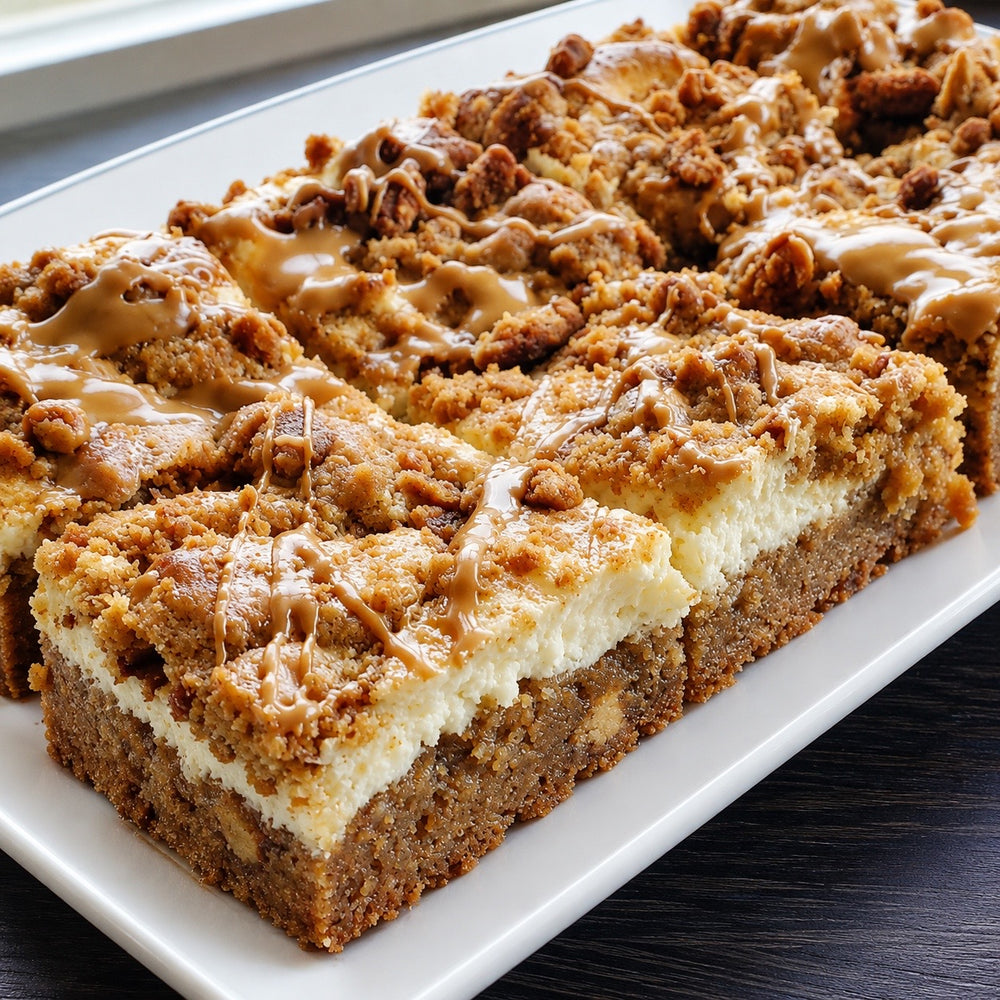 Cookie Butter Cheesecake Bar