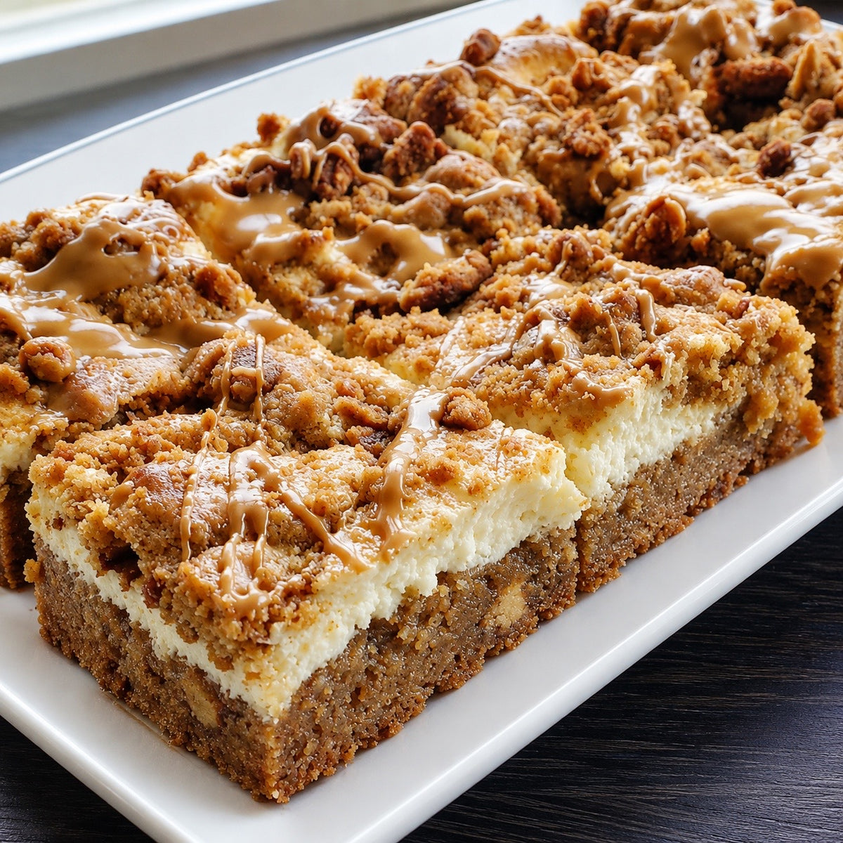 Cookie Butter Cheesecake Bar