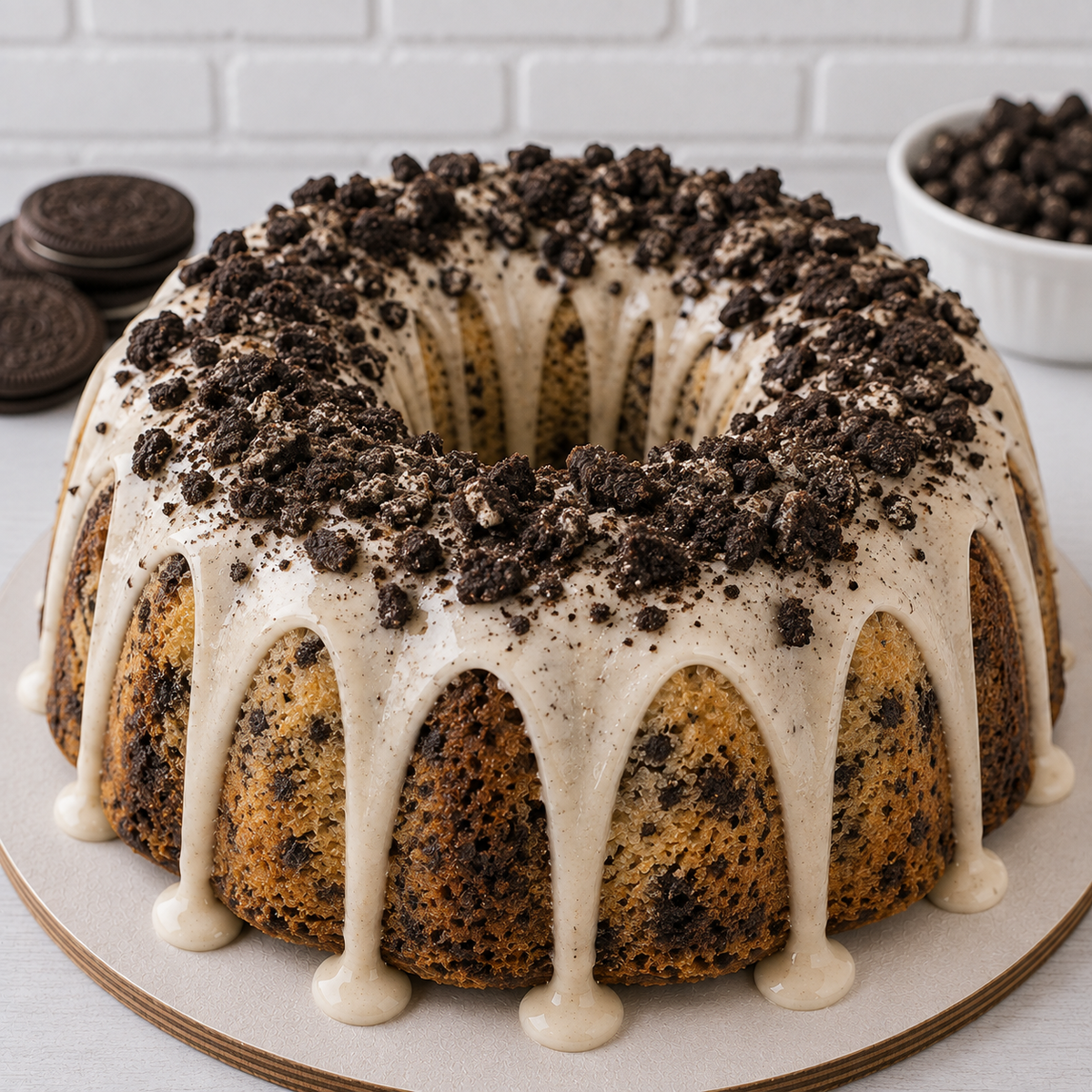 Oreo Pound Cake