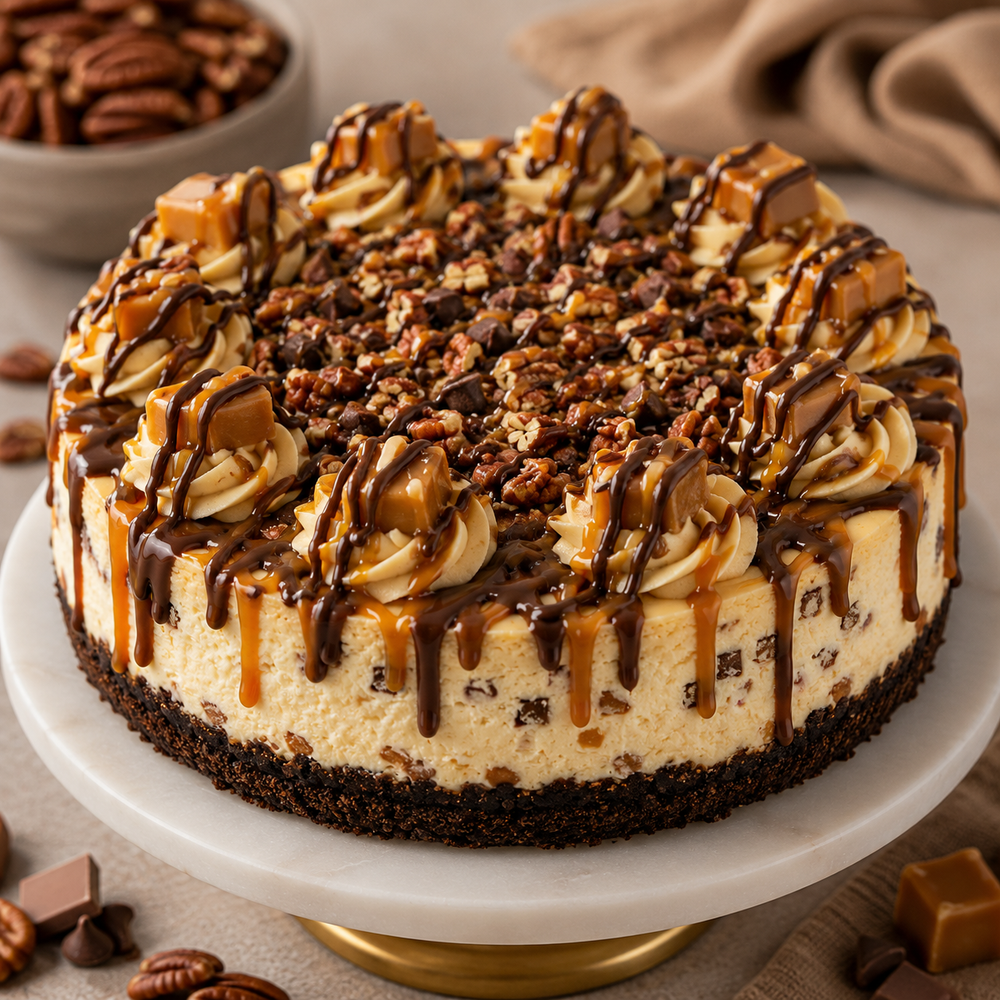 Turtle Cheesecake